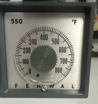 #ad FENWAL TEMPERATURE CONTROL 550 SERIES item #201 $182.30