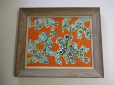 TRAVIS SAMUEL ABSTRACT PAINTING COLOR THERAPY MODERNIST EXPRESSIONISM ORIGINAL