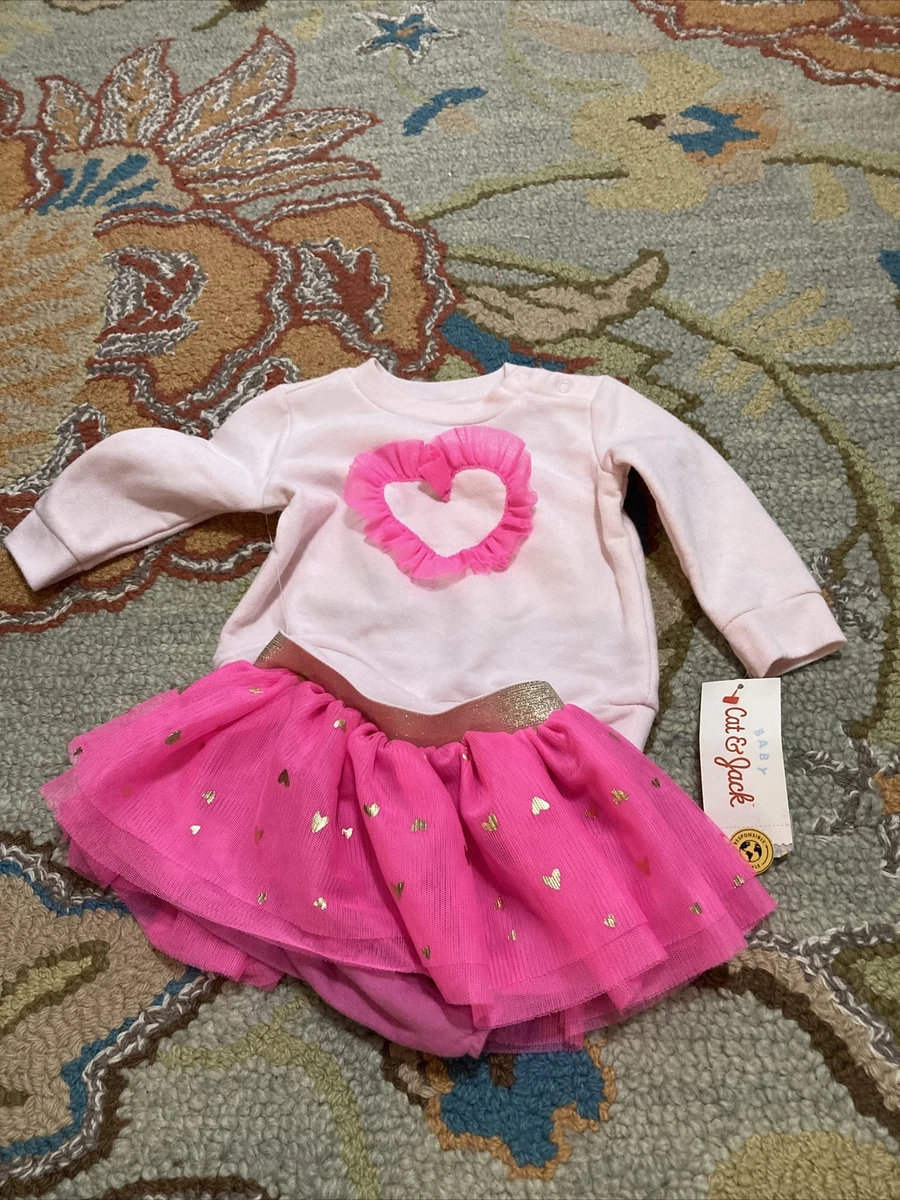 Infant girl cheap valentine outfit