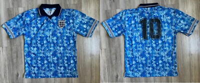 England Third Football Shirt 1990/1992 Jersey Soccer Retro England