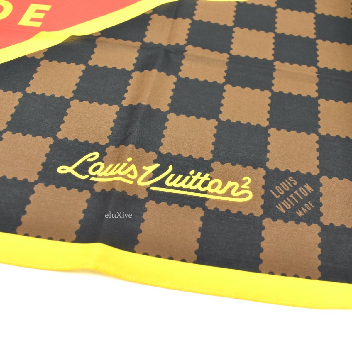 NWT Louis Vuitton x Nigo Set of 3 Bandanas Monogram Logo 2021 LV2