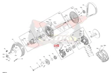 SKI-DOO P-DRIVE THRUST WASHER 417224868