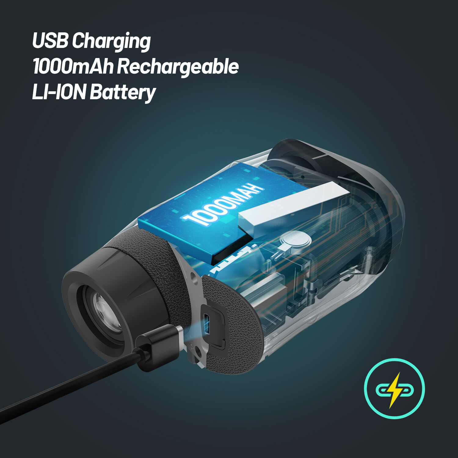 Mileseey 656Yards Golf Range Finder Rechargeable Vibration 2s Fast Flag