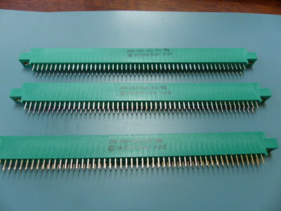EDAC  346-100-520-310 Qty of 3 per Lot 100 pin card edge   EDAC