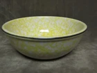 Vintage 1970's Stangl Art Pottery Town & Country yellow Sponeware Small Bowl