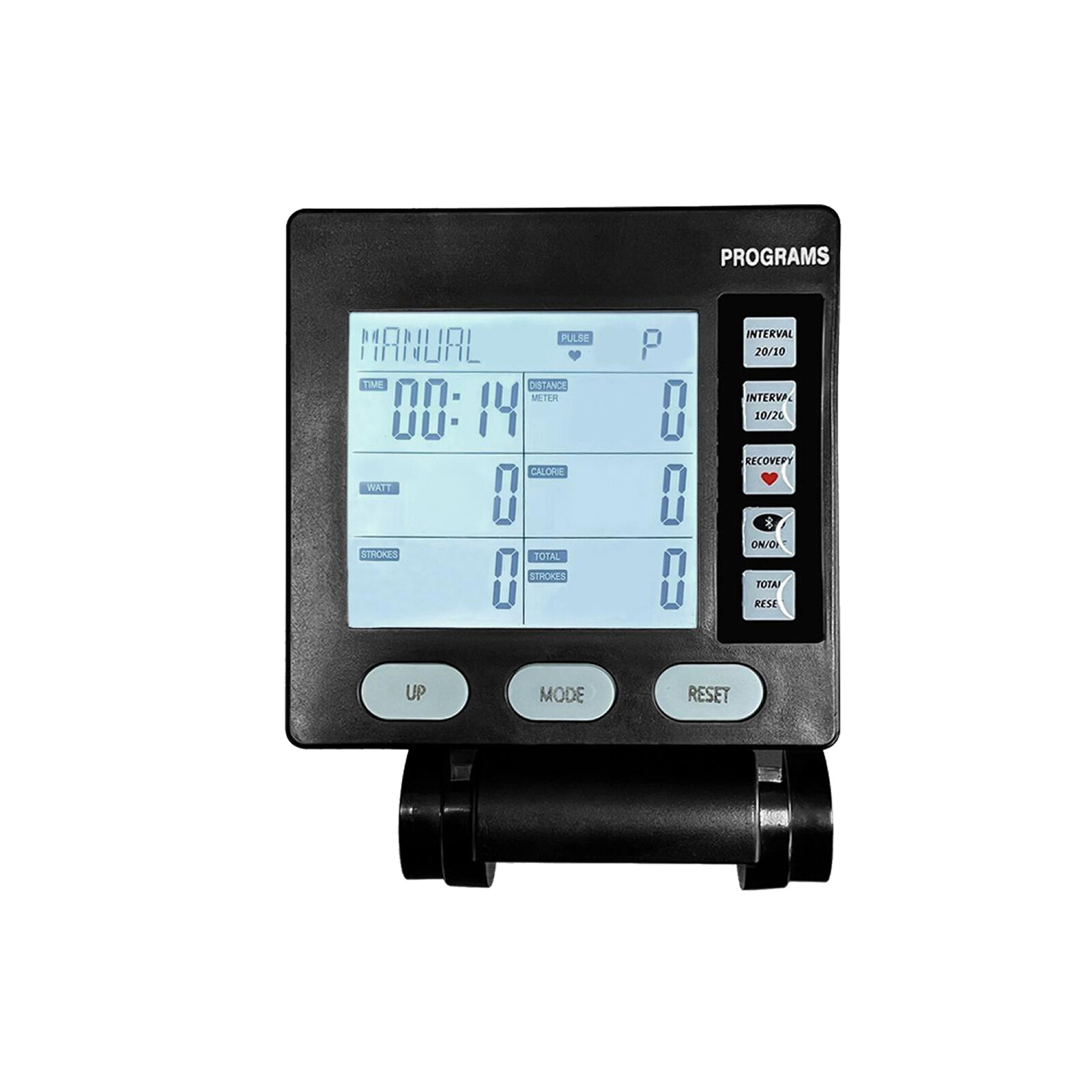 Máquina de Remo Pantalla Monitor de Remo Equipo de Fitness Interior Pantalla Bluetooth