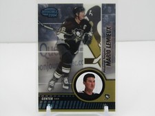 MARIO LEMIEUX 2004 INVINCIBLE BLUE PARALLEL #108/350! PITTSBURGH PENGUINS! 