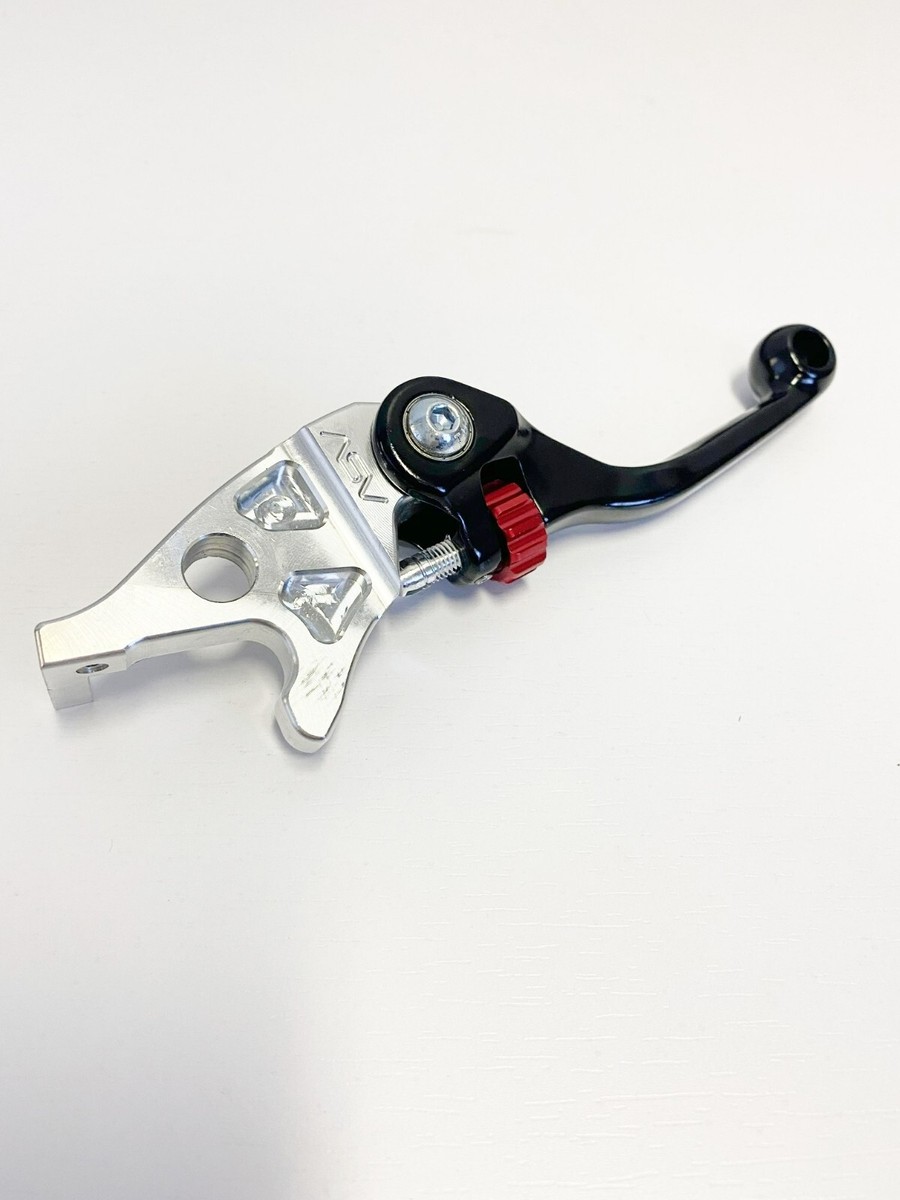 ASV F4 Front Brake Clutch Perch Levers Shorty Black Pair Kawasaki