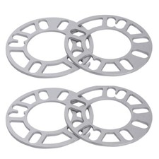 4pcs 5mm Universal 45 Lug Wheel Spacers Thick 5x114.3 5x120 5x110 4x100 4x110