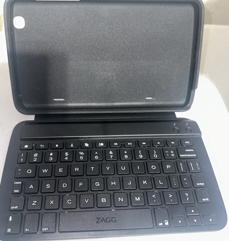 New w/out box ZAGG Ultra-thin Keys Folio Case Keyboard for LG GPAD 8.3 - Black - Image 2 of 2