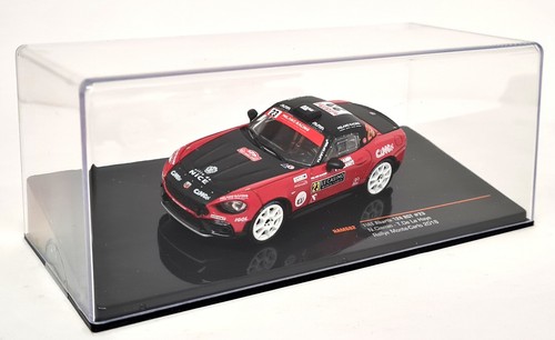 Modellino auto Ixo 1/43 Fiat Abarth 124 RGT #23 Rally Montecarlo 2018 Ciamin La Haye - Foto 3 di 6