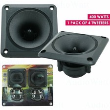 EMB PZ104 3.5" 400 WATTS MAX POWER DISPERSION HORN PIEZO TWEETERS - 1 PACK OF 4
