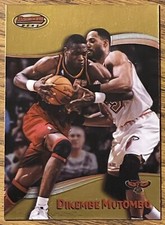 Dikembe Mutombo 1998-99 Bowman’s Best Card #1 Atlanta Hawks NBA HOF Free Ship