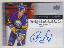 16-17 UD Premier Phil Housley Auto LEGENDARY SIGNATURES Buffalo Sabres 2016