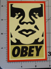 SHEPARD FAIREY Obey Giant Sticker 2.75X4.25