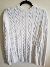 Zara Beige Mens Sweater Medium 