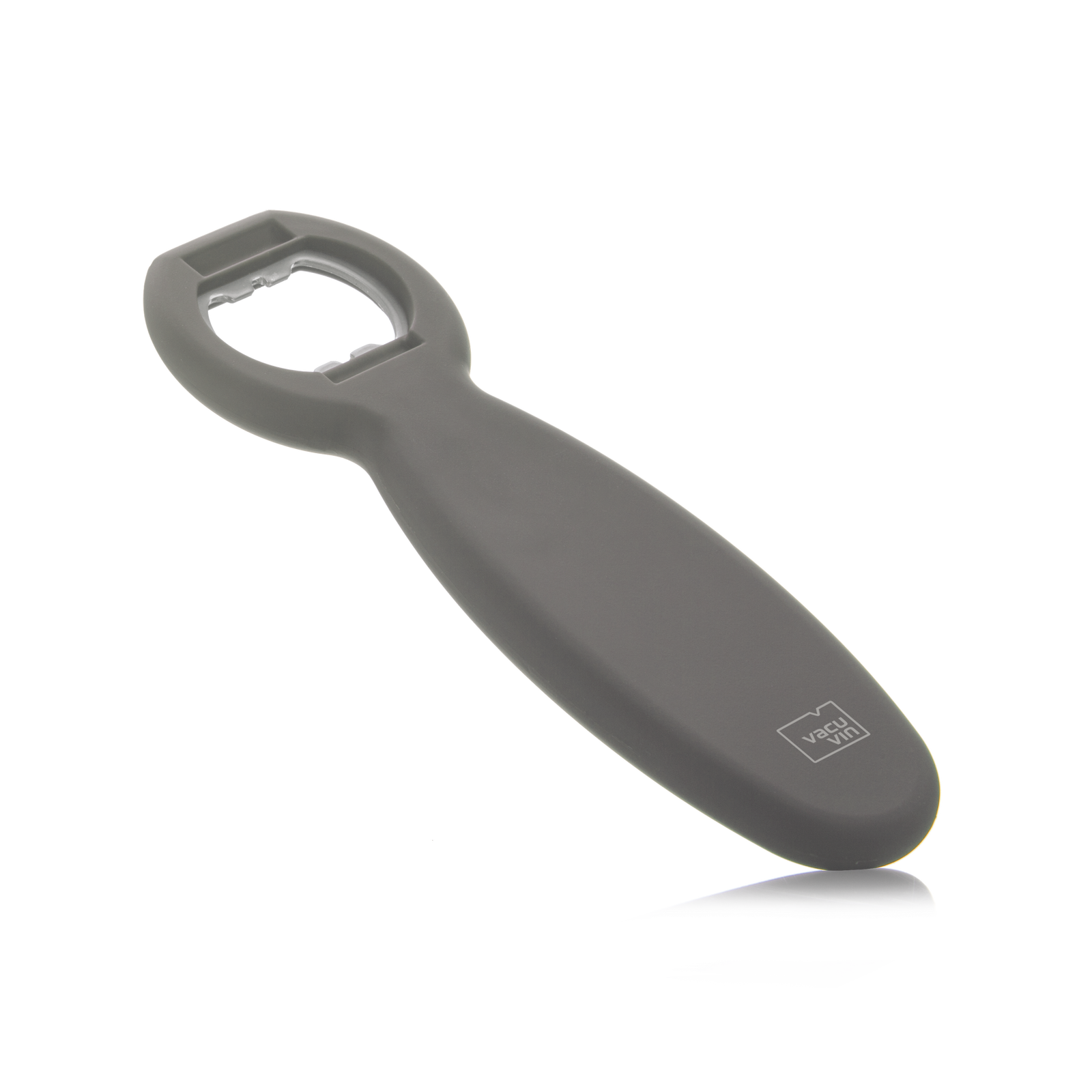 Vacu Vin NEW BOTTLE OPENER GREY, CARD