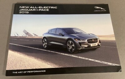 2019 Jaguar I-Pace Electric Car Original 56-page Sales Brochure Catalog Book