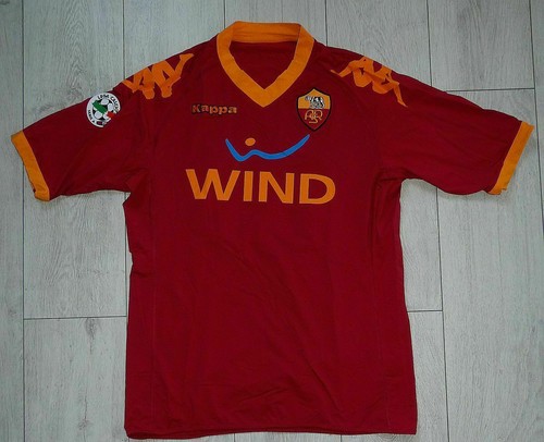 AS Roma #10 Totti 2009/2010 *Match Worn* Shirt Kappa Jersey Gara Maglia |  eBay