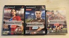 PS2 Sony Playstation 2/3 Japanese World Soccer Winning Eleven Lot 3