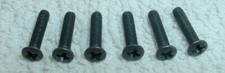 Guitar SHORT TUNER KNOB SCREWS BLACK Tuning Machine 6 Gotoh Grover key **NEW**
