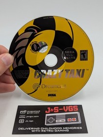 Crazy Taxi &ndash; Sega Dreamcast &ndash; Disc Only &ndash; Tested Working &ndash; Authentic