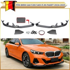 Frontspoiler Lippe Spoiler Carbon Look F�r BMW G60 530i 540i i5 M-Paket 2024-25