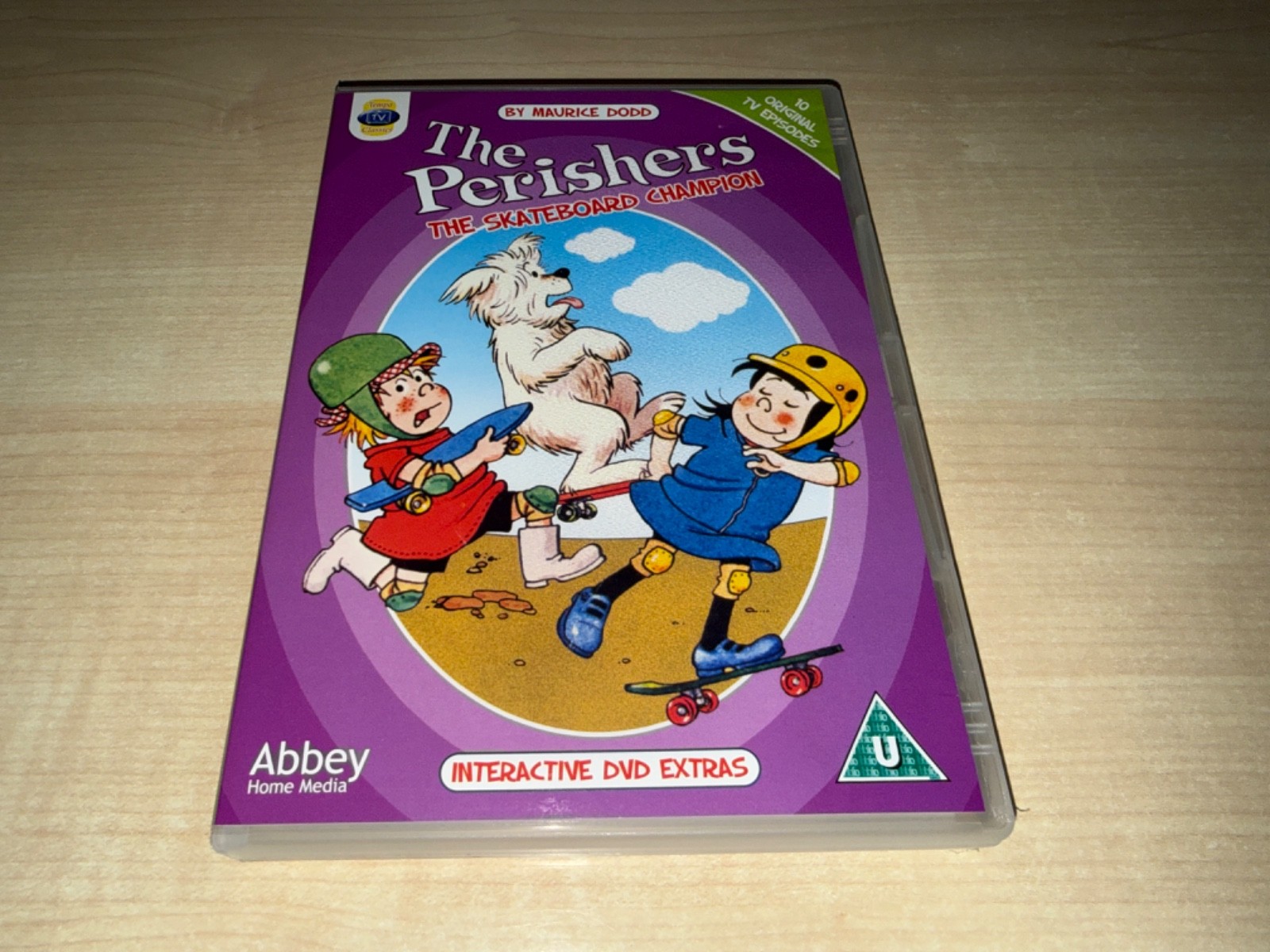 THE PERISHERS THE SKATEBOARD CHAMPION DVD CHILDRENS KIDS ANIMATED TV SERIES SHOW