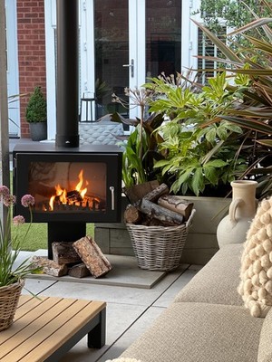 Fiesta Gartenofen - Outdoor Holzofen und Terrassenheizer