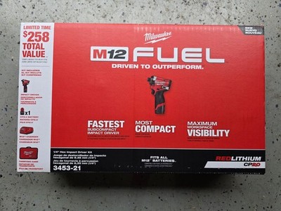 Milwaukee M12 FUEL SURGE 12V 1/4 Milwaukee M12 FUEL SURGE 12V 1/4