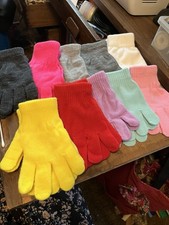 Variety Children s New Colored Gloves Assorted Sizes Mostly Small NEW