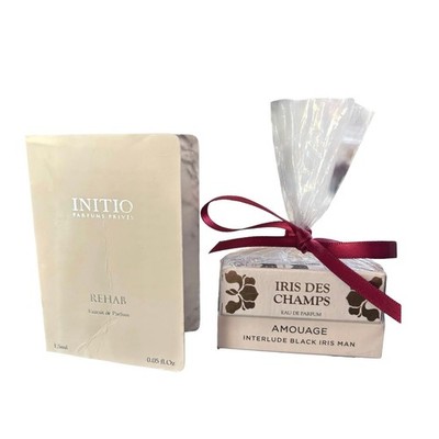 Niche Fragrance Set Initio Rehab Amouage Houbigant Iris 3pc Bundle