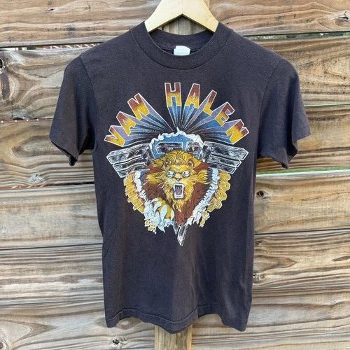 Van Halen Diver Down Tour Concert Shirt Mens M Rare 1980s vintage concert t-shirt, vintage, single stitch, B+ condition