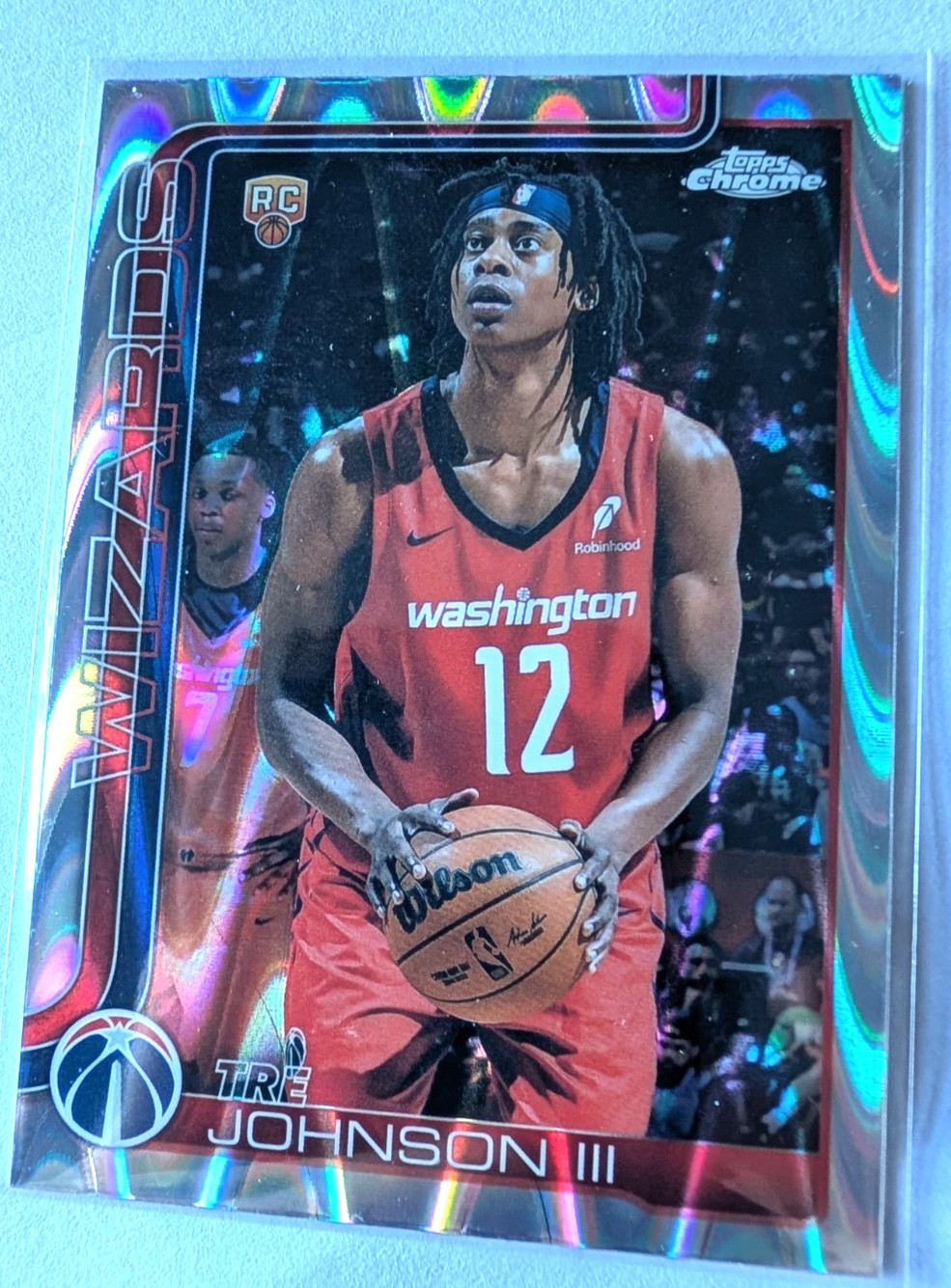 Tre Johnson III 2025 Topps Chrome #256 RayWave Refractor Price