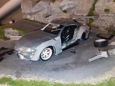 1/18 solido Toyota Supra avec kit carrosserie - Photo 1/4