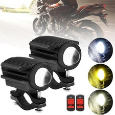 Windance 2PCS Motorcycle LED Headlight 32W 4 Modes