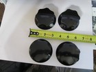 NOS large fluted bakelite radio knobs. 3" mfg K&K. brass inserts — photo 1