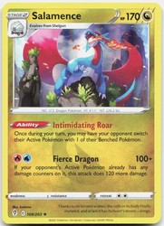 Salamence 109/203 Holo Rare Evolving Skies