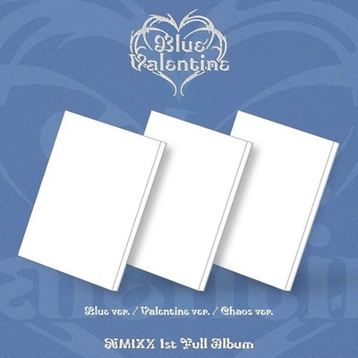 NMIXX [BLUE VALENTINE] 1st Full Album CD+Foto Buch+2 Poster+9 Karte+etc+POB+GIFT