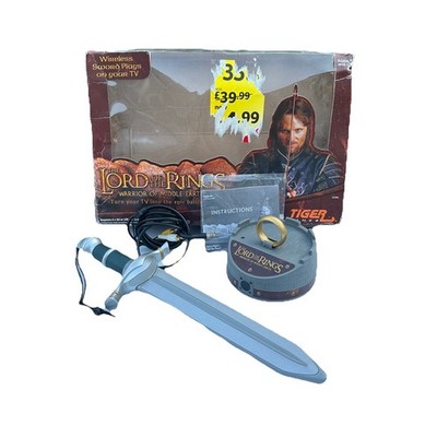 Herr der Ringe Krieger von Mittelerde Tiger Plug & Play Schwert Spiel LOTR OVP