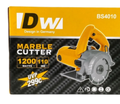 IDW Trennsäge 1200W BS4010   110mm Steinsäge Fliesensäge Holz Marble Cutter NEU