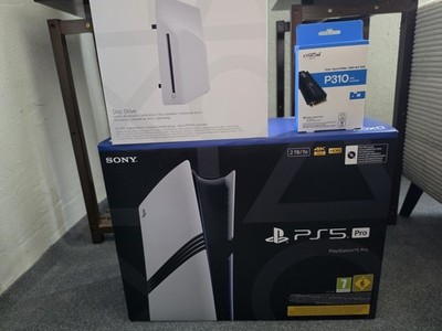 PlayStation 5 Pro 2TB + 2TB (4TB) + Laufwerk + 6 spiele