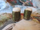 ~~Antique Madame Alexander Center-Snap Olive Shoes w Heels, Sewing-Tact, 1.75"~~ — photo 3