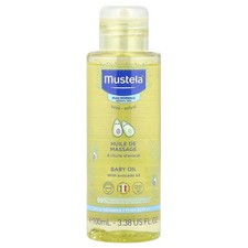 Baby Oil with Avocado Oil, 3.38 fl oz 100 ml