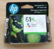HP 61XL High Yield Tri-color Original Ink Cartridge, EXP DATE: JAN 2026