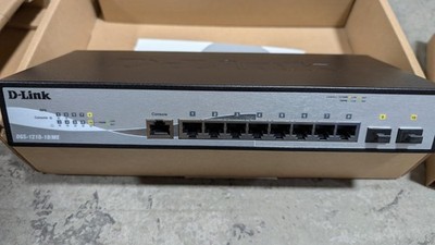 D-Link DGS-1210-10/ME 10-Port Gigabit Metro Ethernet Layer 2+ Managed Switch