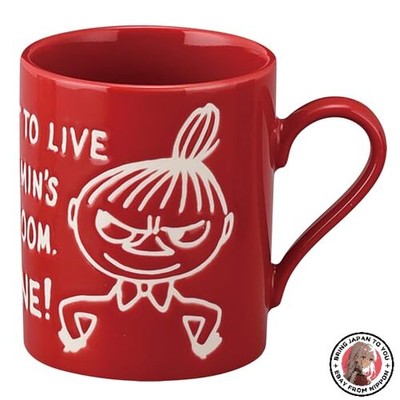 NEW MOOMIN Large Mug 320ml Approx. Diameter 8 x 9cm Kirje Little My Goods Women