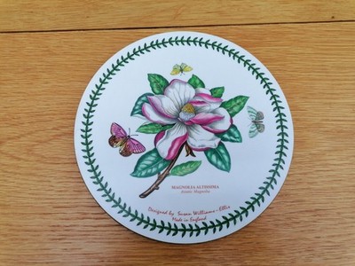 Portmeirion Botanischer Garten Magnolie Topfständer 19 cm groß rund Vintage England