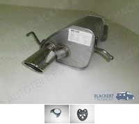 Auspuff Endtopf+Anbauteile für Mercedes C-Klasse Sportcoupe 200K+230K 2001-2002