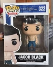 Funko Pop! Movies: (Shirtless) JACOB BLACK #322 The Twilight Saga w/Protector